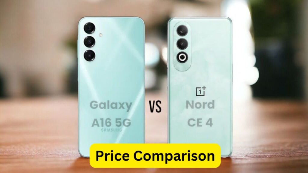 Samsung Galaxy A16 vs OnePlus Nord CE 4 Lite